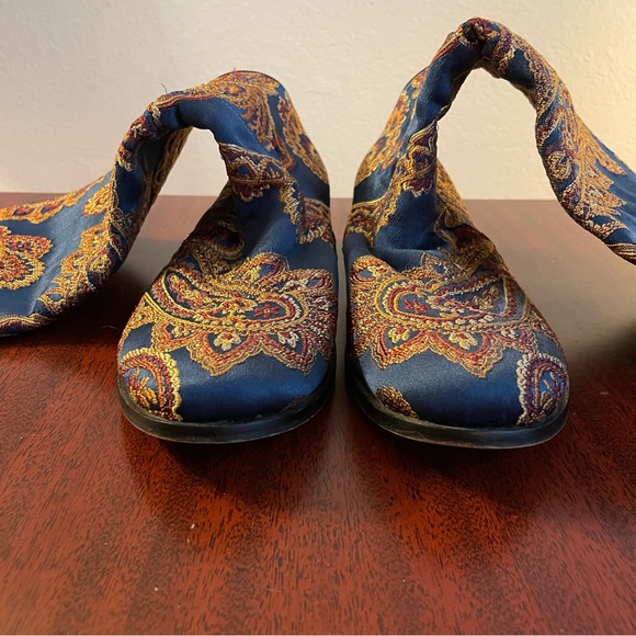 Suzani Satin Embroidered Boho Riding Boots - Picture 7 of 7
